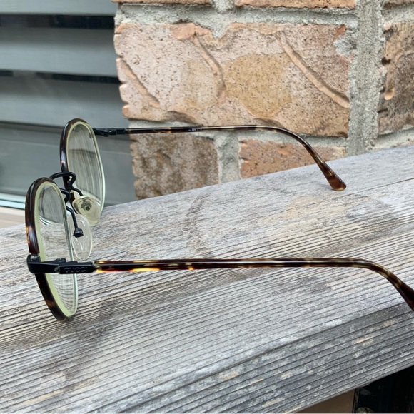 Vintage 90’S GUCCI GG1312 Eyeglasses Glasses Unisex Round Havana Brown Frame - Picture 9 of 16